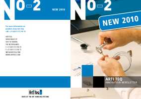 Arti teq Noviteitenspecial